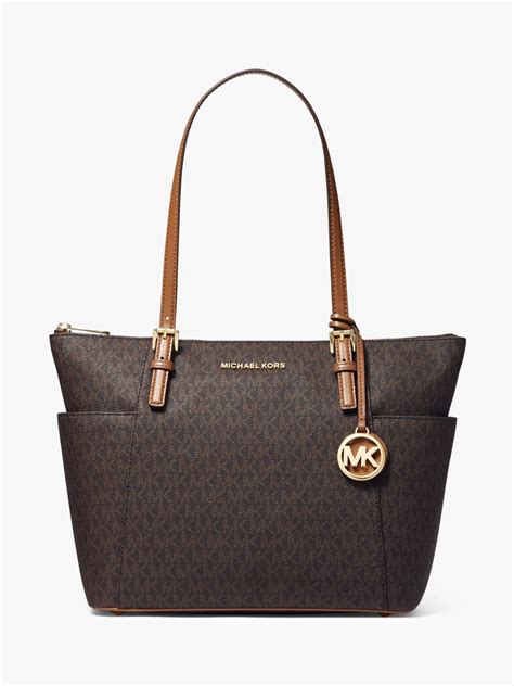 michael kors rochelle satchel bag brown acorn|Michael Kors black.